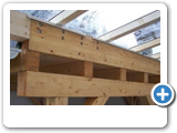 Massiver Holzcarport