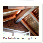 Dachstuhlsanierung in München-Aubing First