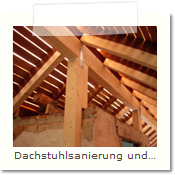Dachstuhlsanierung und Verstärkung in Aubing