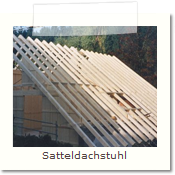 Satteldachstuhl