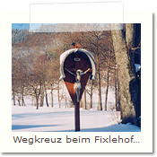 Wegkreuz beim Fixlehof in Oberprechtal